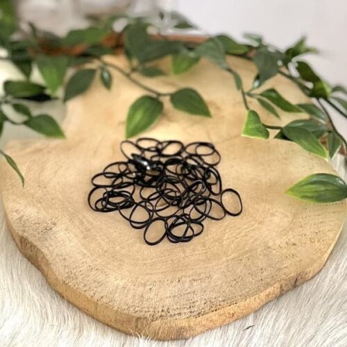 Dreadlock elastics black