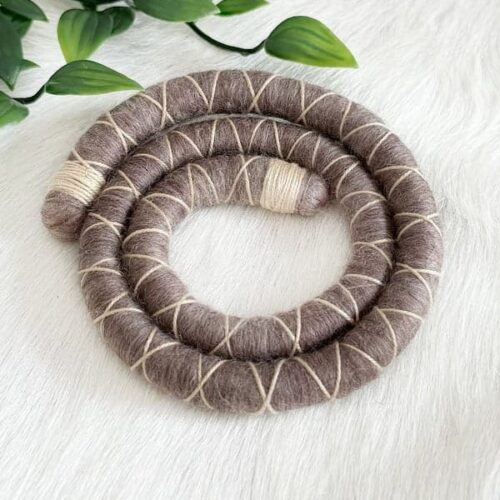 Dread Spiral Beige Grey