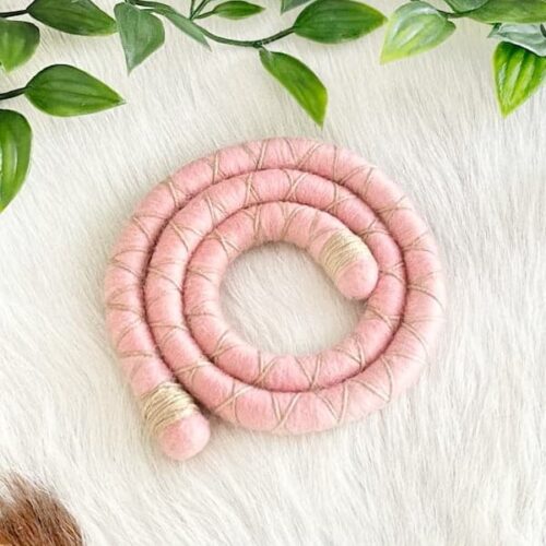 Dread Spiral Powder Pink