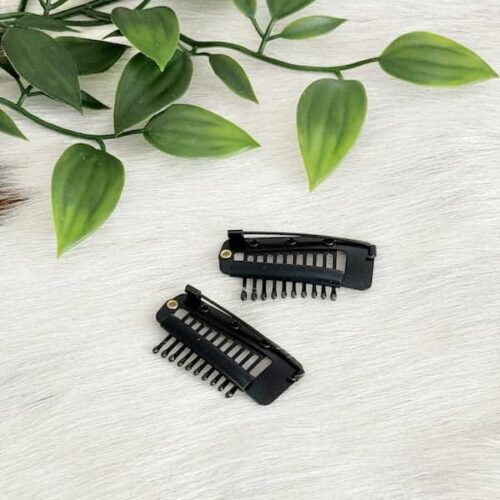 Clips for Dreadlocks Black