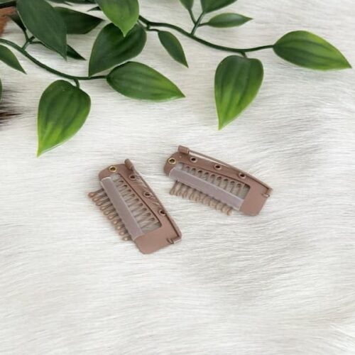 Clips for Dreadlocks Brown