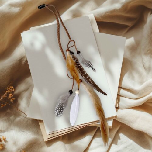 Feather Clip in Wild Spirit