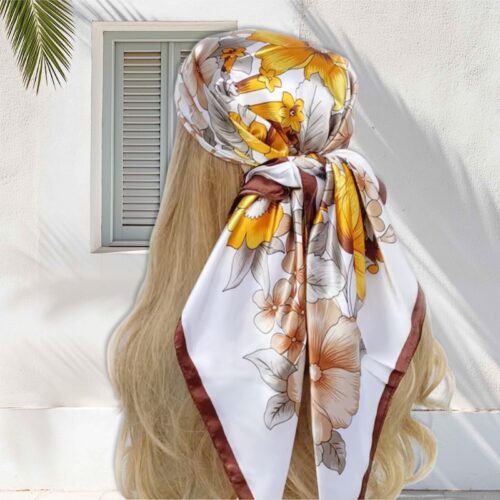 Head Scarf Bohemian Golden Dune