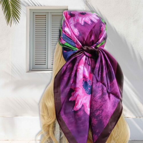 Head Scarf Bohemian Moonlit Plum