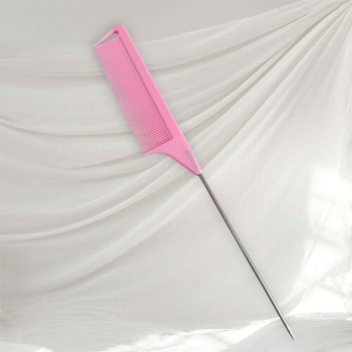 Rat Tail Comb Salty Pink