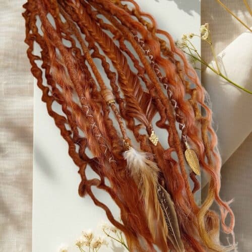 Elastic Dread Ponytail Gingerlicious